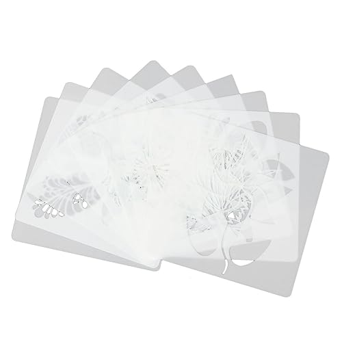 Angoily 1 Satz Malschablonen Für Cartoon Muster Zeichenschablonen Wiederverwendbare Malvorlagen Für Diy Projekte Und Scrapbooking Mixed Style 18 Stück von Angoily