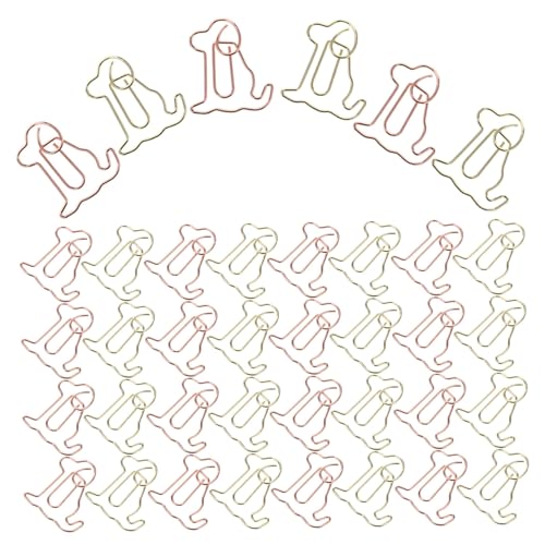 Angoily 1 Satz Mehrfarbige Lesezeichen Papierausstellungshund Papierclip Welpenclip Tier-büroklammer Schulsachen Büroklammern Hundebriefpapier Schöne Büroklammer Rostfreier Stahl 50 Stück Angoily 1 Satz Mehrfarbige Lesezeichen Papierausstellungshund Papierclip Welpenclip Tier-büroklammer Schulsachen Büroklammern Hundebriefpapier Schöne Büroklammer Rostfreier Stahl 50 Stück von Angoily