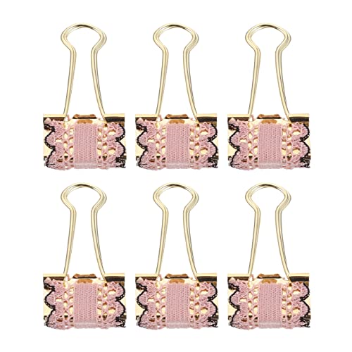 Angoily 1 Satz Metall Binder Clips Dekorative Büroklammern Für Dokumente Notizen Organisation Mittelgroße Vielseitige Clips Für Schule Und Büro 6 Stück Angoily 1 Satz Metall Binder Clips Dekorative Büroklammern Für Dokumente Notizen Organisation Mittelgroße Vielseitige Clips Für Schule Und Büro 6 Stück von Angoily