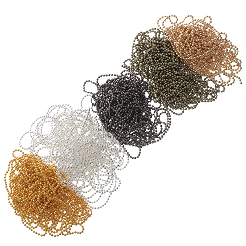 Angoily 1 Satz Metallketten Für Diy Schmuckherstellung Antikbronze Für Perlenhalsketten Schlüsselanhänger Und Projekte 5 Stück Angoily 1 Satz Metallketten Für Diy Schmuckherstellung Antikbronze Für Perlenhalsketten Schlüsselanhänger Und Projekte 5 Stück von Angoily