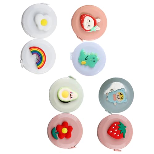 Angoily 1 Satz Mini Karton Maßband Einziehbar Teiliges Für Diy Cartoon Design Flexible Und Praktische Nutzung Für Hochwertige Und Handliche Maßeinheit 8 Stück von Angoily