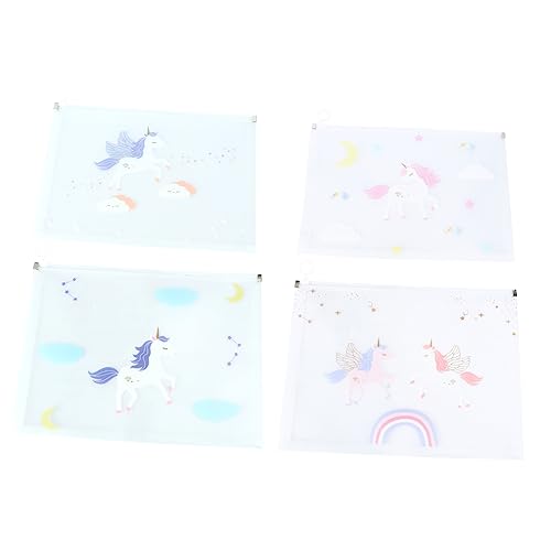 Angoily 1 Satz Multi Funktions Dokumentenhalter Aus Kunststoff Cartoon Zipper Beutel Für Schule Und Büro Praktische Aufbewahrungslösung Für Schreibwaren Und Dokumente 4 Stück Angoily 1 Satz Multi Funktions Dokumentenhalter Aus Kunststoff Cartoon Zipper Beutel Für Schule Und Büro Praktische Aufbewahrungslösung Für Schreibwaren Und Dokumente 4 Stück von Angoily