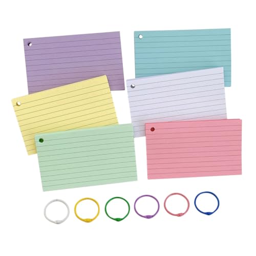 Angoily 1 Satz Notizblock-Set Karteikarten lernen Notizblöcke zum Lernen farbige Notizkarten Karteikarten-Notizbuch Kleine Notizbilder Karteikartenbuch notizbuch klein Schreibblock Papier Angoily 1 Satz Notizblock-Set Karteikarten lernen Notizblöcke zum Lernen farbige Notizkarten Karteikarten-Notizbuch Kleine Notizbilder Karteikartenbuch notizbuch klein Schreibblock Papier von Angoily