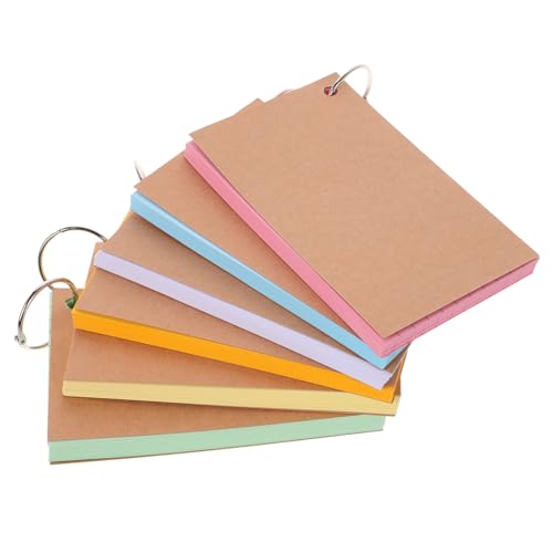 Angoily 1 Satz Notizen Wortbuch mehrfarbig Karteikartenring bunt Karteikarten farbig Essentials Lernzubehör für Studenten studieren Studie Refernce Card Schulmaterial Rostfreier Stahl Angoily 1 Satz Notizen Wortbuch mehrfarbig Karteikartenring bunt Karteikarten farbig Essentials Lernzubehör für Studenten studieren Studie Refernce Card Schulmaterial Rostfreier Stahl von Angoily