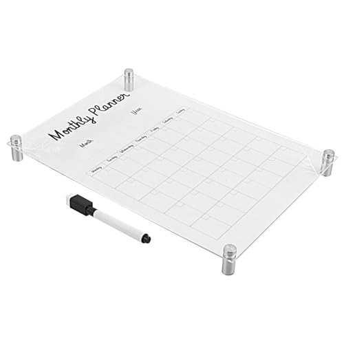Angoily 1 Satz Notiztafel Weißes Brett Notiz Bretter Wochenplaner Whiteboard Wandkalender Trocken Abwischbar Radiergummi-tafel Für Die Wand Löschbarer Vorstand Nachricht Transparent Acryl Angoily 1 Satz Notiztafel Weißes Brett Notiz Bretter Wochenplaner Whiteboard Wandkalender Trocken Abwischbar Radiergummi-tafel Für Die Wand Löschbarer Vorstand Nachricht Transparent Acryl von Angoily