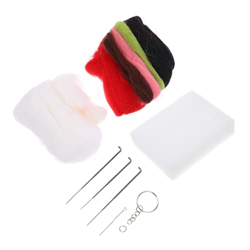 Angoily 1 Satz Panda Diy Nadel Filzset für Anfänger Handgemachte Wollfilzmaterialien Basteln mit Kindern für Diy und Anleitung zur Herstellung Niedlichen Panda Puppe Angoily 1 Satz Panda Diy Nadel Filzset für Anfänger Handgemachte Wollfilzmaterialien Basteln mit Kindern für Diy und Anleitung zur Herstellung Niedlichen Panda Puppe von Angoily