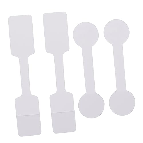 Angoily 1 Satz Schmuck Preisschilder Selbstklebende Etiketten Für Ringe Ohrringe Armbänder Und Uhren Praktische Preisdisplay Labels Mit Einfachem Design Runde Und Quadratische 200 Stück von Angoily