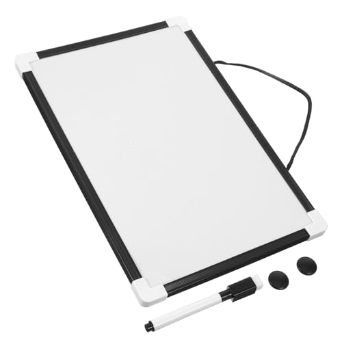 Angoily 1 Satz Schreibtafel für magnetisches Zeichenbrett Magnetische, trocken abwischbare Tafel trocken abwischbare Magnettafel hängende Trockenlöschtafel Plastik Schwarz Angoily 1 Satz Schreibtafel für magnetisches Zeichenbrett Magnetische, trocken abwischbare Tafel trocken abwischbare Magnettafel hängende Trockenlöschtafel Plastik Schwarz von Angoily