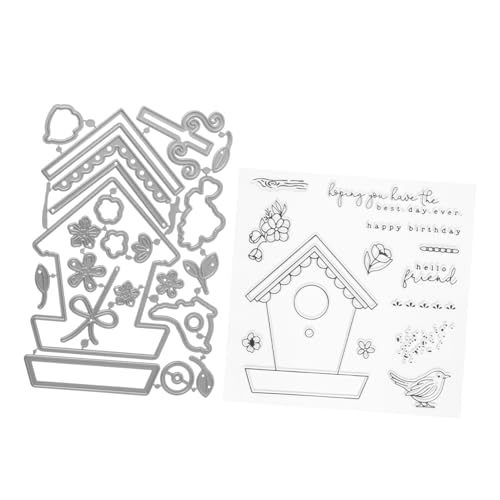 Angoily 1 Satz Scrapbook Stanzformen selber machen Ahornblatt-Schablone Basteln stirbt geschnitten sterben Fotorahmen-Stanzformen Stanzformen für Fotoalben Kohlenstoffstahl von Angoily