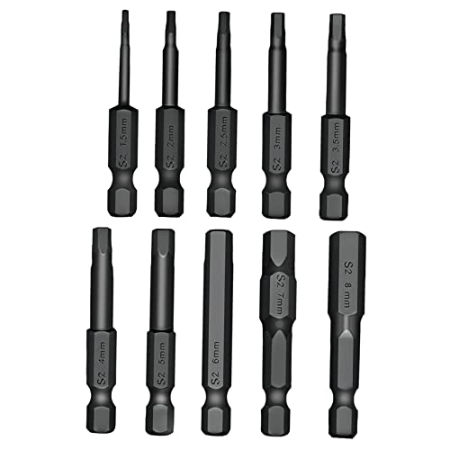 Angoily 1 Satz Sechskant Bohrer Bits Set Magnetische Schraubendreher Bits für Metall Teiliges Set für DIY Projekte und Bauarbeiten Angoily 1 Satz Sechskant Bohrer Bits Set Magnetische Schraubendreher Bits für Metall Teiliges Set für DIY Projekte und Bauarbeiten von Angoily