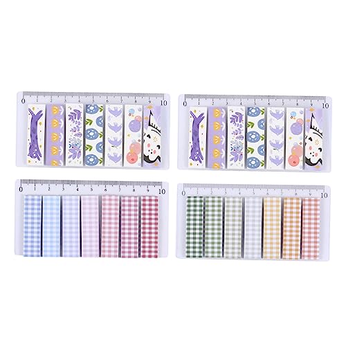 Angoily 1 Satz Selbstklebende Index Tabs Für Bunte Etiketten Zur Einfachen Beschriftung Für Kalender Notizbücher Und Organisation 4 Stück Angoily 1 Satz Selbstklebende Index Tabs Für Bunte Etiketten Zur Einfachen Beschriftung Für Kalender Notizbücher Und Organisation 4 Stück von Angoily