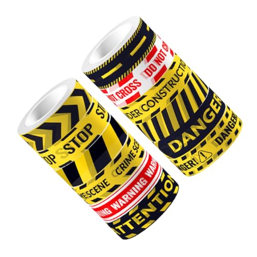 Angoily 1 Satz Selbstklebendes Washi Tape Set Für Diy Scrapbooking Und Handarbeiten Dekorative Warnband Mit Vorsichtslinien Praktisch Für Notizbücher Und Fotoalben 12rollen Angoily 1 Satz Selbstklebendes Washi Tape Set Für Diy Scrapbooking Und Handarbeiten Dekorative Warnband Mit Vorsichtslinien Praktisch Für Notizbücher Und Fotoalben 12rollen von Angoily