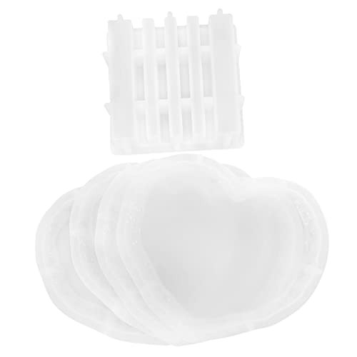 Angoily 1 Satz Silicon Diy Herz Untersetzer Form Teilig Basis Gießform für Resin Untersetzer Teetassen und Dekorationen für Bastelprojekte und Geschenkideen Angoily 1 Satz Silicon Diy Herz Untersetzer Form Teilig Basis Gießform für Resin Untersetzer Teetassen und Dekorationen für Bastelprojekte und Geschenkideen von Angoily