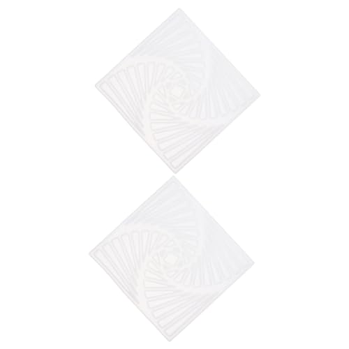Angoily 1 Satz Silikon Untersetzer Gießform Diy Epoxidharz Mold Für Coaster Herstellung Für Bastelprojekte Und Handwerkskunst 2 Stück von Angoily