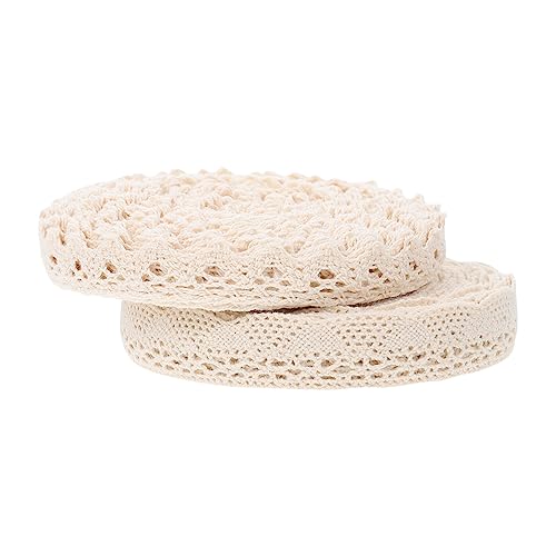 Angoily 1 Satz Spitzenbänder Diy Stoffaccessoires Für Hochzeitsdekoration Und Handwerk Elegantes Und Vielseitiges Material Für Kreative Projekte Yards 2rollen von Angoily