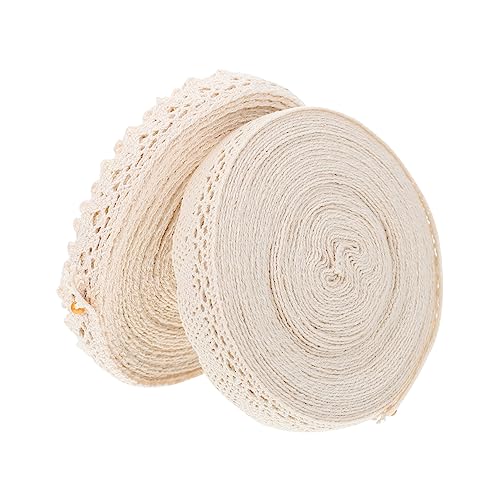 Angoily 1 Satz Spitzenbänder Für Diy Kleidung Hochzeitsaccessoires Basteldekorationen Langlebig Vielseitig Einsetzbar Yards 2rollen von Angoily