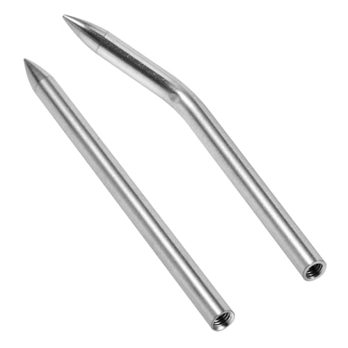 Angoily 1 Satz Spitzenstichnadel Weberei Baseballhandschuhschnürung Armbänder Überlebensarmband Armbandnadel Nähen Glättnadel Kompaktes Webwerkzeug Rostfreier Stahl Silver Angoily 1 Satz Spitzenstichnadel Weberei Baseballhandschuhschnürung Armbänder Überlebensarmband Armbandnadel Nähen Glättnadel Kompaktes Webwerkzeug Rostfreier Stahl Silver von Angoily