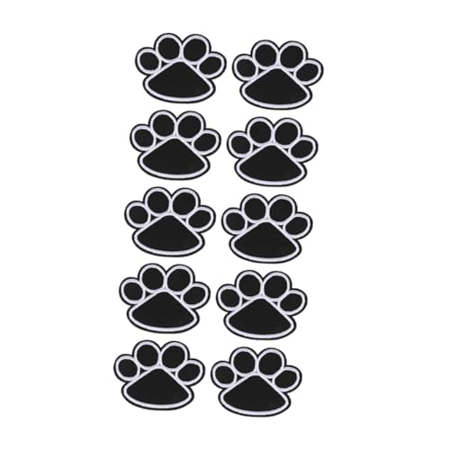 Angoily 1 Satz Stickereipatches Pfote Selbstklebende Aufnäher Für Kleidung Jacken Taschen Niedliche Cartoon Applikationen Für Diy Projekte Und Reparaturen 10 Stück Angoily 1 Satz Stickereipatches Pfote Selbstklebende Aufnäher Für Kleidung Jacken Taschen Niedliche Cartoon Applikationen Für Diy Projekte Und Reparaturen 10 Stück von Angoily