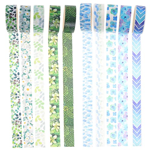 Angoily 1 Satz Taschenband-set Goldband Uv Einfach Streifen Für Schwarz Aufkleber Klebeband Washi Scrapbooking Tape Scrapbooking Washi Tape Dekorative Klebebänder Flüsterpapier 10 Rollen von Angoily