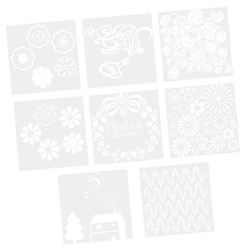 Angoily 1 Satz Teiliges Diy Malvorlage Schablonen Für Wandgestaltung Für Fördert Fantasie Und Feinmotorik Beige 12 Stück Angoily 1 Satz Teiliges Diy Malvorlage Schablonen Für Wandgestaltung Für Fördert Fantasie Und Feinmotorik Beige 12 Stück von Angoily
