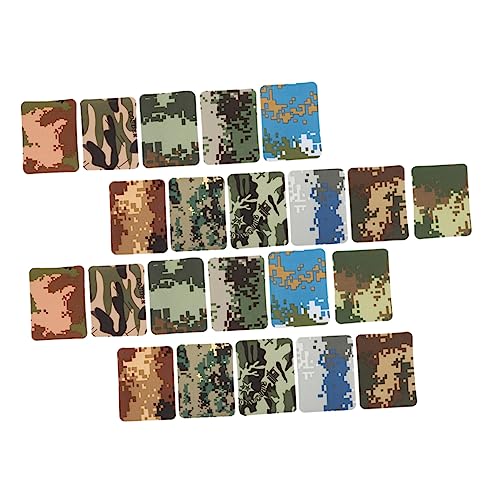 Angoily 1 Satz Teiliges Rechteckiger Bügelflicken Für Kleidung Camouflage Applikationen Zum Reparieren Und Dekorieren Von Textilien Für Diy Projekte Verschönerung Von Taschen Und 22 Stück Angoily 1 Satz Teiliges Rechteckiger Bügelflicken Für Kleidung Camouflage Applikationen Zum Reparieren Und Dekorieren Von Textilien Für Diy Projekte Verschönerung Von Taschen Und 22 Stück von Angoily