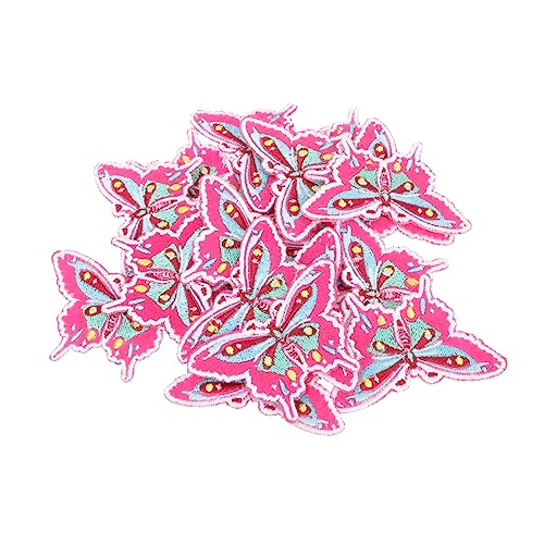 Angoily 1 Satz Teiliges Schmetterlings Stickerei Patches Zum Aufbügeln Und Dekorative Flicken Für Kleidung Taschen Hüte Und Mehr Zur Individuellen Gestaltung Und Reparatur 20 Stück von Angoily