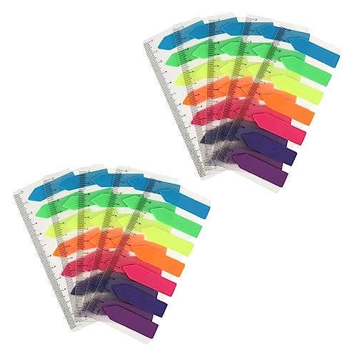 Angoily 1 Satz Teiliges Selbstklebende Indexmarker Durchsichtige Haftnotizen Für Seitenmarkierung Wiederverwendbare Pet Flaggen Für Notizen Und Klassifizierung 10 Stück Angoily 1 Satz Teiliges Selbstklebende Indexmarker Durchsichtige Haftnotizen Für Seitenmarkierung Wiederverwendbare Pet Flaggen Für Notizen Und Klassifizierung 10 Stück von Angoily