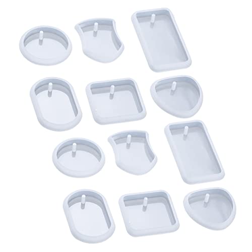 Angoily 1 Satz Teiliges Silikon Gießform Für Diy Schmuck Epoxidharz Formen Für Anhänger Schlüsselanhänger Und Bastelarbeiten Flexibel Und Praktisch Für Kreative Projekte 12 Stück Angoily 1 Satz Teiliges Silikon Gießform Für Diy Schmuck Epoxidharz Formen Für Anhänger Schlüsselanhänger Und Bastelarbeiten Flexibel Und Praktisch Für Kreative Projekte 12 Stück von Angoily