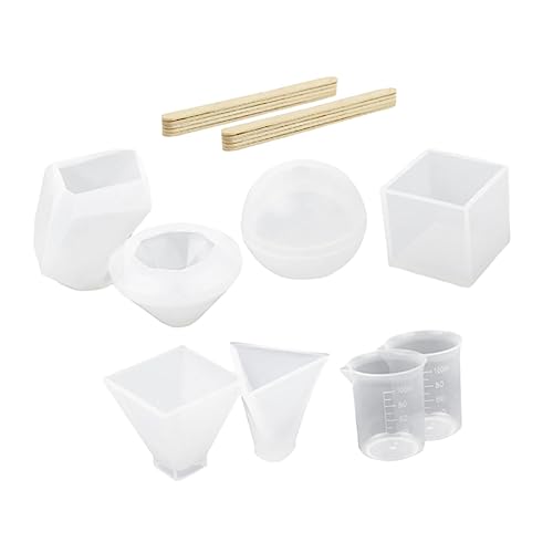Angoily 1 Satz Teiliges Silikon Gießformen für Diy Flexibles und Leicht zu Reinigendes Material für Schmuck Dekoration und Bastelprojekte Einfache Anwendung und Demontage Weißes Design für Angoily 1 Satz Teiliges Silikon Gießformen für Diy Flexibles und Leicht zu Reinigendes Material für Schmuck Dekoration und Bastelprojekte Einfache Anwendung und Demontage Weißes Design für von Angoily