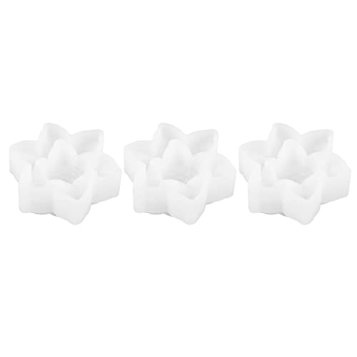 Angoily 1 Satz Teiliges Silikon Lotusblume Gießform Diy Ornament Silikonform Für Kristall Epoxidharz Für Kreative Handarbeiten Und Bastelprojekte 3 Stück von Angoily