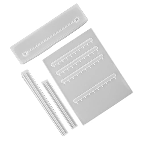 Angoily 1 Satz Teiliges Silikonform für Diy Schmuckaufbewahrung Flexibles Epoxidharz Regal für Ohrringe Langlebig und Wiederverwendbar für Bastler von Angoily