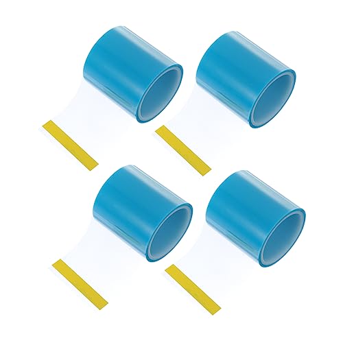 Angoily 1 Satz Teiliges Spurenloses Klebeband Für Bastelarbeiten Blaues Klebeband Für Schmuckherstellung Epoxidanhänger Und Foto Dekoration 4 Stück von Angoily