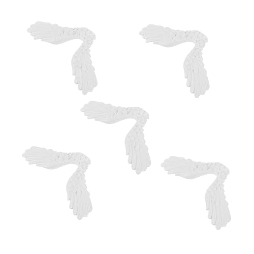 Angoily 1 Satz Teiliges Weiße Engel Dekoration Für Diy Bastelprojekte Leichte Kunststoff Engel Accessoires Für Weihnachten Und Handwerksideen 5 Stück Angoily 1 Satz Teiliges Weiße Engel Dekoration Für Diy Bastelprojekte Leichte Kunststoff Engel Accessoires Für Weihnachten Und Handwerksideen 5 Stück von Angoily
