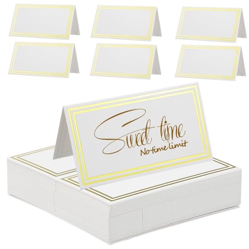 Angoily 1 Satz Tischkarten Mit Bronziertem Design Für Hochzeiten Und Dinner Elegante Platzkarten Zur Tischdekoration Für Feiern Und Besondere Anlässe 60 Stück Angoily 1 Satz Tischkarten Mit Bronziertem Design Für Hochzeiten Und Dinner Elegante Platzkarten Zur Tischdekoration Für Feiern Und Besondere Anlässe 60 Stück von Angoily