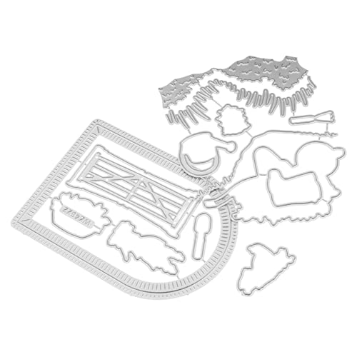 Angoily 1 Satz Transparente Dichtung Der Messerform Scrapbooking Phrasen Sammelalbum Kartenherstellung Gestanzt Machen Stempeln Stirbt Schneiden Werkzeug Album-stanzform Silber Metall Angoily 1 Satz Transparente Dichtung Der Messerform Scrapbooking Phrasen Sammelalbum Kartenherstellung Gestanzt Machen Stempeln Stirbt Schneiden Werkzeug Album-stanzform Silber Metall von Angoily