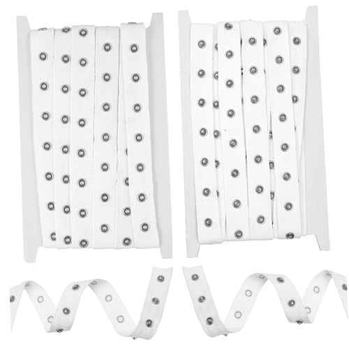 Angoily 1 Satz Vierteilige Schwiegermutterschnalle trimmen schnappen Kleidung Zucht Klettband zum Nähen nâhzubehör stoffband Druckknopf-Kit Schnappband Gürtel komplett aus Baumwolle Weiß Angoily 1 Satz Vierteilige Schwiegermutterschnalle trimmen schnappen Kleidung Zucht Klettband zum Nähen nâhzubehör stoffband Druckknopf-Kit Schnappband Gürtel komplett aus Baumwolle Weiß von Angoily