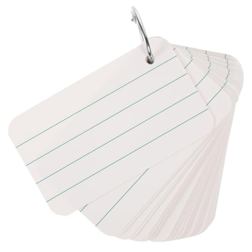 Angoily 1 Satz Wortspeicherkarten Herstellung Flashcard Schreibwaren Notizkarte Leer Schmucklos Index Karteikarten Lehrreich Schlank Einfache Karten Minimalistisch Papier Eisenring Angoily 1 Satz Wortspeicherkarten Herstellung Flashcard Schreibwaren Notizkarte Leer Schmucklos Index Karteikarten Lehrreich Schlank Einfache Karten Minimalistisch Papier Eisenring von Angoily