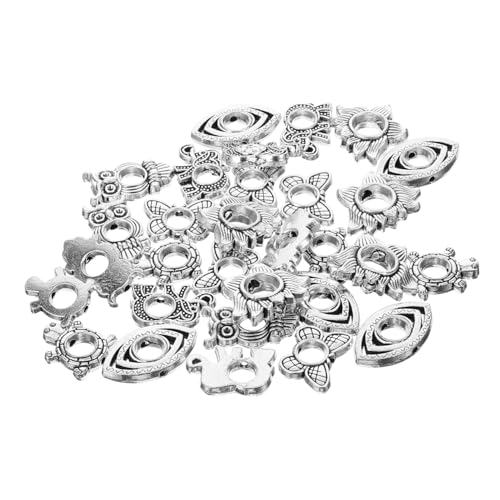 Angoily 1 Schachtel Anhänger Spacer Charms Herstellung Tiere Stopper für Abstandshalter Abstandsperlen selber machen Halskette lose Perle Anhänger Abstandsperlen Metall Angoily 1 Schachtel Anhänger Spacer Charms Herstellung Tiere Stopper für Abstandshalter Abstandsperlen selber machen Halskette lose Perle Anhänger Abstandsperlen Metall von Angoily