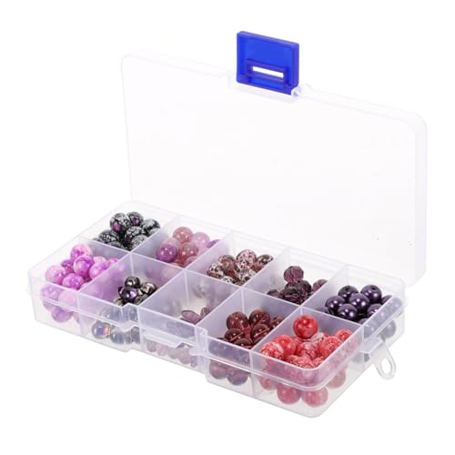 Angoily 1 Schachtel Bunte Glasperlen Fach Kleine DIY Schmuckperlen für Armbänder Halsketten Leichtes Langlebiges Material zum Basteln und Schmuckherstellung Angoily 1 Schachtel Bunte Glasperlen Fach Kleine DIY Schmuckperlen für Armbänder Halsketten Leichtes Langlebiges Material zum Basteln und Schmuckherstellung von Angoily
