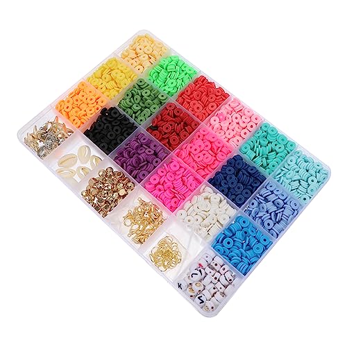 Angoily 1 Schachtel Bunte Polymer Clay Perlen Set für Diy Schmuckherstellung für Armbänder Ohrringe und Mehr Boxen Langlebig und Farbecht zum Angoily 1 Schachtel Bunte Polymer Clay Perlen Set für Diy Schmuckherstellung für Armbänder Ohrringe und Mehr Boxen Langlebig und Farbecht zum von Angoily