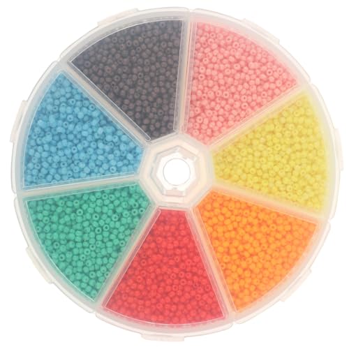 Angoily 1 Schachtel Buntglasperlen Perlen basteln Glasperlen zum Handwerk DIY Schmuck lose Perlen Glasabstandshalterperlen Handwerks Perlen handgefertigte Glasperlen Schmuck Perlen machen Angoily 1 Schachtel Buntglasperlen Perlen basteln Glasperlen zum Handwerk DIY Schmuck lose Perlen Glasabstandshalterperlen Handwerks Perlen handgefertigte Glasperlen Schmuck Perlen machen von Angoily
