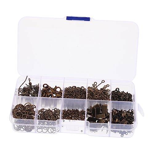 Angoily 1 Schachtel DIY Ohrhaken Teilig Ohrschmuck Zubehör Sicher Langlebig Geeignet für Creolen Hänger Ohrhaken Schmuckherstellung Bastelset für Ohrringe Angoily 1 Schachtel DIY Ohrhaken Teilig Ohrschmuck Zubehör Sicher Langlebig Geeignet für Creolen Hänger Ohrhaken Schmuckherstellung Bastelset für Ohrringe von Angoily
