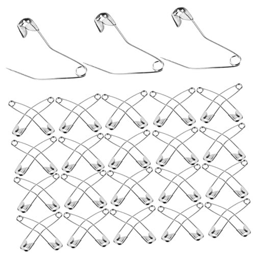 Angoily 1 Schachtel Edelstahl Sicherheitsnadeln Gebogene Ziernadel Für Kleidung Strickjacke Schmuck Basteln Langlebig Praktisch Für Nähen DIY Projekte Angoily 1 Schachtel Edelstahl Sicherheitsnadeln Gebogene Ziernadel Für Kleidung Strickjacke Schmuck Basteln Langlebig Praktisch Für Nähen DIY Projekte von Angoily