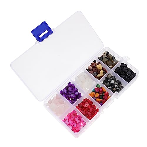 Angoily 1 Schachtel Irreguläre Macadam Schmucksteine für Diy Teiliges Praktischem Aufbewahrungsbox für Armband und Halskettenherstellung Natürlichem Steinmaterial Angoily 1 Schachtel Irreguläre Macadam Schmucksteine für Diy Teiliges Praktischem Aufbewahrungsbox für Armband und Halskettenherstellung Natürlichem Steinmaterial von Angoily
