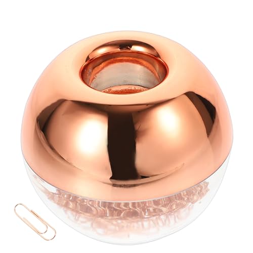 Angoily 1 Schachtel Kleine Büroklammern aus Langlebiger Legierung Roségoldfarbene Papierklammern mit Praktischem Aufbewahrungskasten Vielseitig für Dokumente DIY Lesezeichen und Angoily 1 Schachtel Kleine Büroklammern aus Langlebiger Legierung Roségoldfarbene Papierklammern mit Praktischem Aufbewahrungskasten Vielseitig für Dokumente DIY Lesezeichen und von Angoily