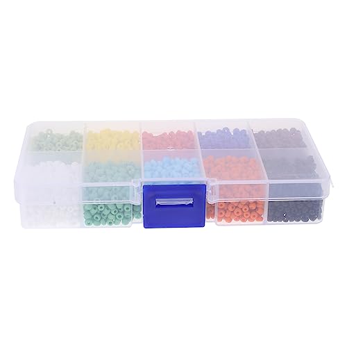 Angoily 1 Schachtel Matte Runde Cross Stitch Perlen DIY Schmuckherstellung Spacer Beads für Bastelarbeiten und Handarbeiten Wiederverwendbar Geeignet für Weihnachts und Halloween Angoily 1 Schachtel Matte Runde Cross Stitch Perlen DIY Schmuckherstellung Spacer Beads für Bastelarbeiten und Handarbeiten Wiederverwendbar Geeignet für Weihnachts und Halloween von Angoily