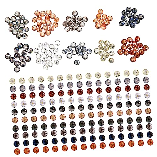Angoily 1 Schachtel Multifunktionale Facettierte Glasperlen für Schmuckherstellung Kleine Runde Lose Perlen mit Glatter Oberfläche zum Basteln von Armbändern und Halsketten DIY Zubehör Angoily 1 Schachtel Multifunktionale Facettierte Glasperlen für Schmuckherstellung Kleine Runde Lose Perlen mit Glatter Oberfläche zum Basteln von Armbändern und Halsketten DIY Zubehör von Angoily