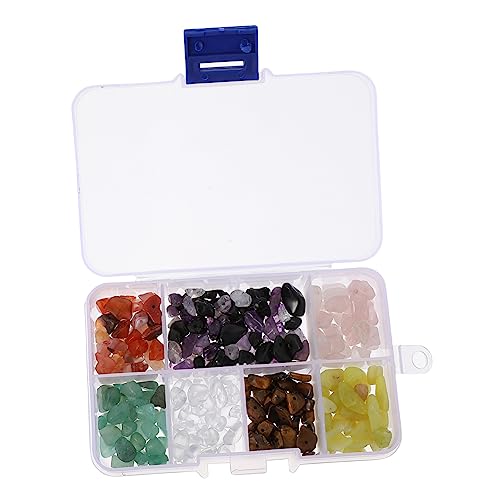 Angoily 1 Schachtel Naturstein Chips Perlen Unregelmäßige Diy Schmuckperlen für Armbänder und Accessoires mit Verschiedenen Formen Individuellen Gestaltung von Handarbeiten von Angoily