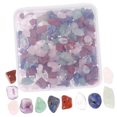 Angoily 1 Schachtel Naturstein Perlen Unregelmäßige Steinperlen DIY Schmuckherstellung Bastelzubehör für Armband Ohrringe Halskette Geburtstag Party Angoily 1 Schachtel Naturstein Perlen Unregelmäßige Steinperlen DIY Schmuckherstellung Bastelzubehör für Armband Ohrringe Halskette Geburtstag Party von Angoily