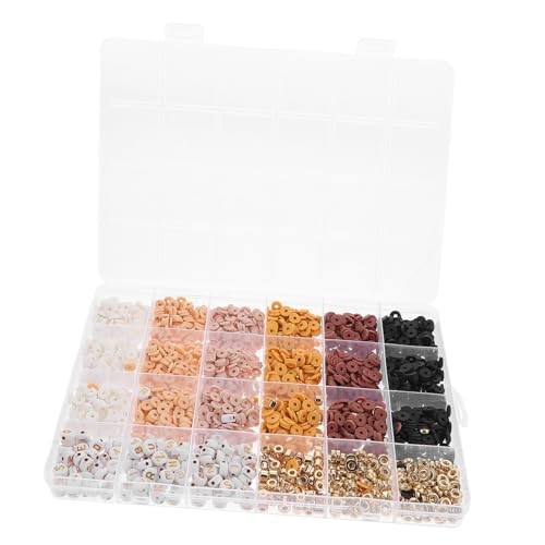 Angoily 1 Schachtel Perlen-Anhänger Polymerperlen Alphabetperlen Briefperlen Perlen wickeln DIY Bracelet Kit Charms-Perlen winzige Perlen Kreatives kleine Perlen Polymer-Ton Angoily 1 Schachtel Perlen-Anhänger Polymerperlen Alphabetperlen Briefperlen Perlen wickeln DIY Bracelet Kit Charms-Perlen winzige Perlen Kreatives kleine Perlen Polymer-Ton von Angoily